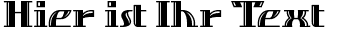 Ihre Vorschau von der Schriftart Dos Equis