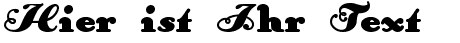 Ihre Vorschau von der Schriftart AnAkronism