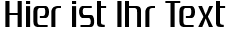 Ihre Vorschau von der Schriftart Zrnic