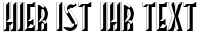 Ihre Vorschau von der Schriftart Facets NF