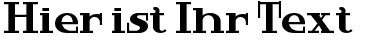 Ihre Vorschau von der Schriftart Hardly Worthit