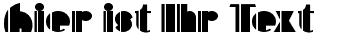 Ihre Vorschau von der Schriftart High Five