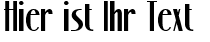 Ihre Vorschau von der Schriftart Stony Island NF
