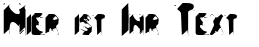 Ihre Vorschau von der Schriftart Balls to the Wall