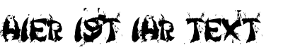 Ihre Vorschau von der Schriftart Hong Kong Fist Fuck