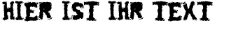Ihre Vorschau von der Schriftart Piledriver