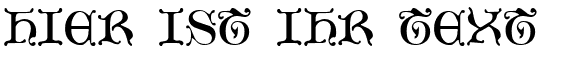 Ihre Vorschau von der Schriftart Aneirin