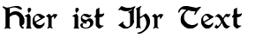 Ihre Vorschau von der Schriftart Augusta