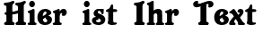 Ihre Vorschau von der Schriftart Belshaw
