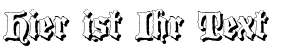 Ihre Vorschau von der Schriftart Blackwood Castle Shadow