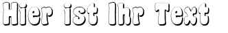 Ihre Vorschau von der Schriftart Coaster Shadow