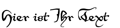 Ihre Vorschau von der Schriftart WirWenzlaw Rough