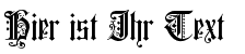 Ihre Vorschau von der Schriftart Colchester