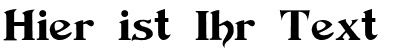 Ihre Vorschau von der Schriftart Devinne Swash