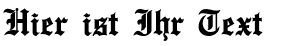 Ihre Vorschau von der Schriftart English Towne
