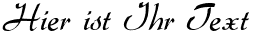 Ihre Vorschau von der Schriftart Gabrielle