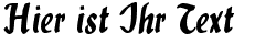 Ihre Vorschau von der Schriftart Holla Script
