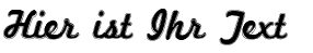 Ihre Vorschau von der Schriftart Marketing Script Inline