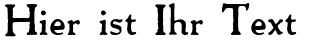 Ihre Vorschau von der Schriftart Packard Antique Bold