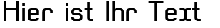 Ihre Vorschau von der Schriftart Rippen