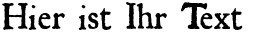 Ihre Vorschau von der Schriftart Roman Antique