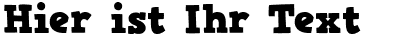 Ihre Vorschau von der Schriftart HVD Comic Serif