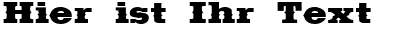 Ihre Vorschau von der Schriftart Saddlebag