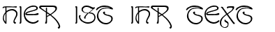 Ihre Vorschau von der Schriftart San Remo