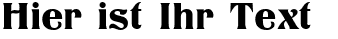 Ihre Vorschau von der Schriftart Titania