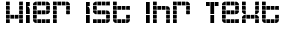 Ihre Vorschau von der Schriftart Astronaut