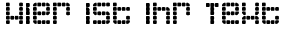 Ihre Vorschau von der Schriftart Astronaut II