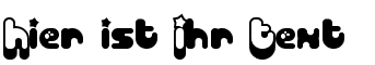 Ihre Vorschau von der Schriftart Billo