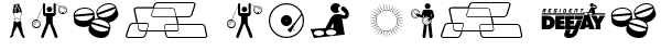 Ihre Vorschau von der Schriftart Deejay Supreme