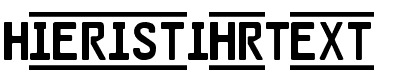 Ihre Vorschau von der Schriftart Car Go 2