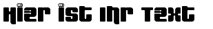 Ihre Vorschau von der Schriftart Fresh Bionik