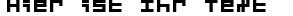 Ihre Vorschau von der Schriftart Micro