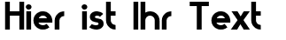 Ihre Vorschau von der Schriftart Moderna