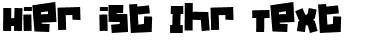 Ihre Vorschau von der Schriftart Mullet