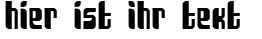 Ihre Vorschau von der Schriftart Sanka