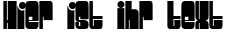 Ihre Vorschau von der Schriftart Space Beach