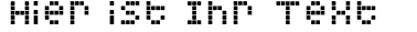 Ihre Vorschau von der Schriftart Squarodynamic 6
