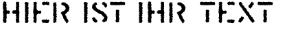 Ihre Vorschau von der Schriftart Trendy University