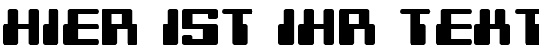 Ihre Vorschau von der Schriftart Digitek