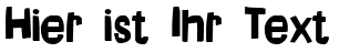 Ihre Vorschau von der Schriftart Dream of me