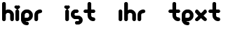 Ihre Vorschau von der Schriftart Glamour Girl