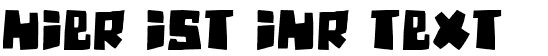 Ihre Vorschau von der Schriftart Guinea Pigs