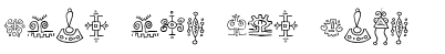 Ihre Vorschau von der Schriftart Jiggery Pokery