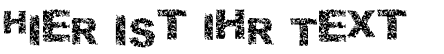 Ihre Vorschau von der Schriftart Malapropism