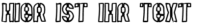 Ihre Vorschau von der Schriftart Mute Fruit White Krash