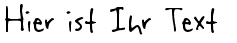 Ihre Vorschau von der Schriftart Rabiohead